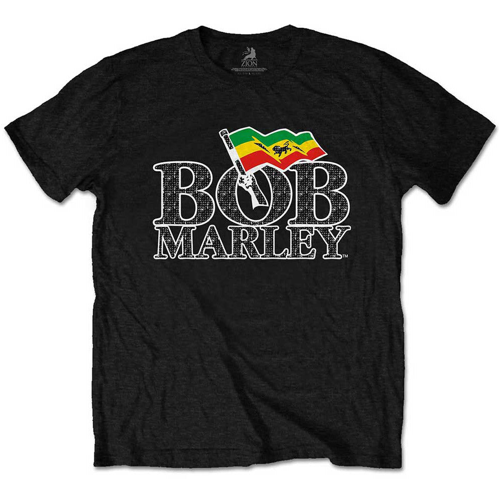 BOB MARLEY - (追悼 45周年 ) - Flag Logo / Diamante(ブランド)